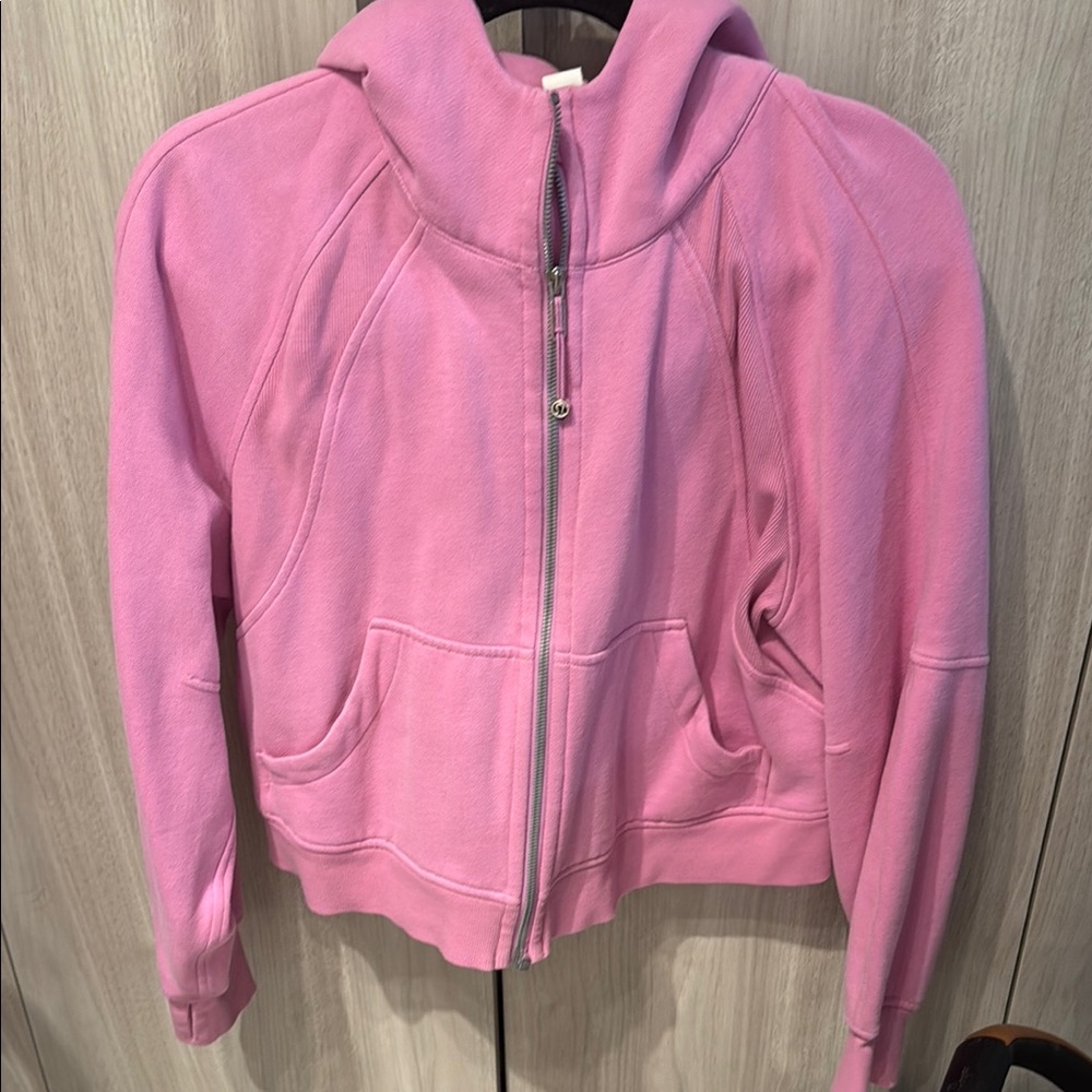 Pink Hoodie Jacket size M/L